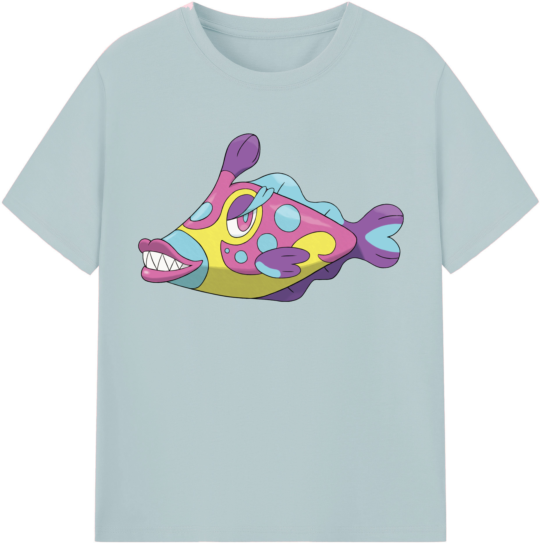 （画像用） ポケットモンスター Pokémon 綿100％半袖Tシャツ（フロントプリント）